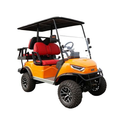 良い価格 4ホイール電気クラブカー ゴルフカート 最大速さ30-50km/h 電動燃料タイプ 乗用4人 オンライン